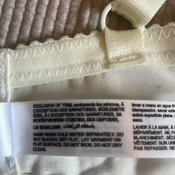 Super Unique Bebe Sparkly Cropped Bustier Top - Picture 9 of 9